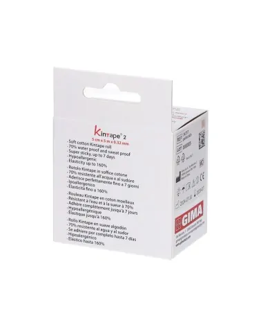 Gima Kinesiology Tape Pro 5m x 5cm Skin 34757